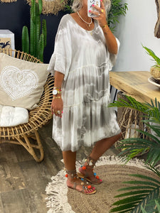 Bohemian Loose Casual Loose Tie-Dye Dress