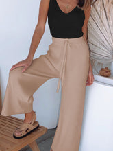 Load image into Gallery viewer, V-neck Solid Color Vest Trousers Knitted Suit
