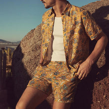 Load image into Gallery viewer, Men Weekender Short Sleeves Two-Piece Sets

