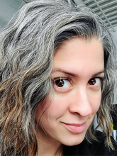 Load image into Gallery viewer, Gray-brown Melange Micro-curly Short Synthetic Wigs
