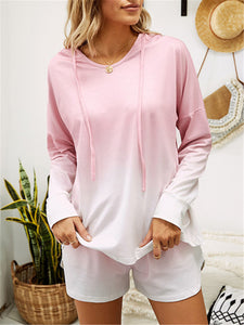 V-neck Loose Long Sleeve Suit