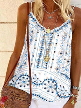 Load image into Gallery viewer, Summer Bohemian Retro Suspender Top
