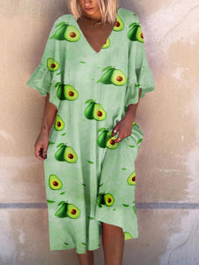 Printed Casual Dress