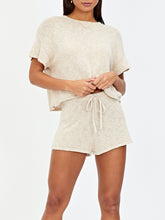 Load image into Gallery viewer, Casual Loose Round Neck Short Sleeve Two-piece Suit
