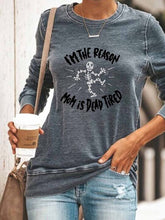 Load image into Gallery viewer, Printed Loose Long Sleeve T-Shirt
