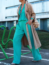 Load image into Gallery viewer, Casual Loose Solid Color Two-piece Suit
