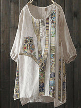 Load image into Gallery viewer, Casual Tribal Loose Shirts &amp; Tops
