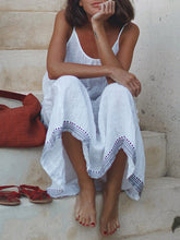 Load image into Gallery viewer, Holiday Bohemian Lace Camisole Dress
