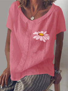 Loose Print Top