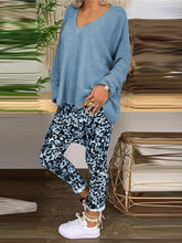 Load image into Gallery viewer, Fashionable Casual Loose Top Leopard Print Pants Suit
