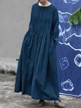 Load image into Gallery viewer, Casual Fashion Solid Color Wild Dress
