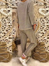 Load image into Gallery viewer, Casual Wild V-neck Two-piece Suit

