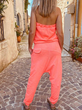 Load image into Gallery viewer, Casual Sleeveless Solid Color Tube Top Jumpsuit
