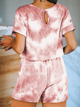 Load image into Gallery viewer, Fashion Round Neck Tie-dye Casual Suit
