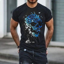 Load image into Gallery viewer, Men&#39;S Round Neck Print Short Sleeve T-Shirt
