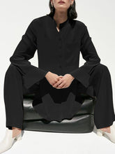 Load image into Gallery viewer, Casual Solid Color Loose Long Sleeve Top Trousers Two-piece Suit
