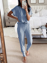 Load image into Gallery viewer, Simple Casual Loose Comfortable Soft Top Pants Suit

