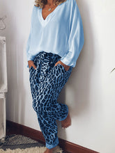 Load image into Gallery viewer, Casual Leopard Print Suit

