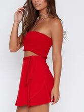 Load image into Gallery viewer, Sleeveless Casual Shorts Suit
