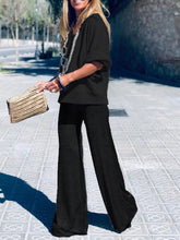 Load image into Gallery viewer, Casual Loose Comfortable Soft Top Trouser Suit
