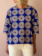 Load image into Gallery viewer, Stylish Casual Round Neck Boho Print Top
