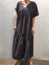 Load image into Gallery viewer, Loose and Versatile Fashion Dress
