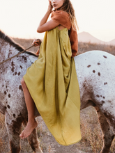 Load image into Gallery viewer, Summer Casual Sexy Backless Sling Loose Maix Dress
