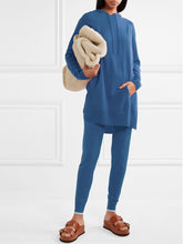 Load image into Gallery viewer, Casual Loose Fashion Hooded Long Sleeve Knitted Suit
