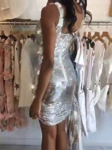 Fashion Sexy Sequined Tight Skirt