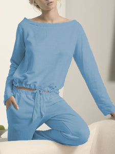 Casual Home Lace Elegant Fashion Suit
