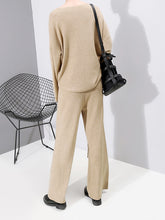 Load image into Gallery viewer, Round Neck Loose Casual Woman&#39;s Suit
