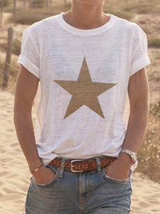 Printed Short Sleeve T-Shirt