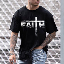 Load image into Gallery viewer, Men&#39;S Round Neck Short Sleeve Christian T-Shirt
