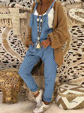 Load image into Gallery viewer, Casual Dot printing Summer Leisure Jumpsuit
