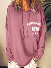 Load image into Gallery viewer, Long Sleeves Letter Printed Casual Sweatshirts
