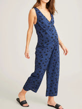 Load image into Gallery viewer, Maternity V-neck Vest Wide-leg Printed Jumpsuit
