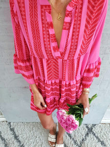 Printed Casual Loose Dress