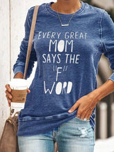 Load image into Gallery viewer, Printed Casual Long Sleeve T-Shirt
