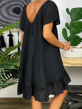 Load image into Gallery viewer, Casual Fashion Pentagram Print Dress
