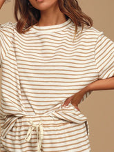 Load image into Gallery viewer, Casual Loose Solid Color Short Sleeve Two-piece Suit
