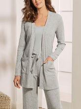 Load image into Gallery viewer, Casual Simple Loose Top Pants Long Sleeve Jacket Knit Three Piece Suit

