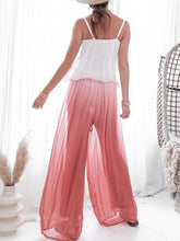 Load image into Gallery viewer, Simple Casual Loose Sling Top Pants Suit
