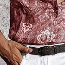 Load image into Gallery viewer, Men Retro Abstract Printed Long Sleeves Shirt
