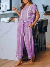 Load image into Gallery viewer, Casual Loose Fashion Comfortable Soft Stripe Suit
