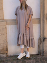 Load image into Gallery viewer, Solid Color Casual Loose Dress
