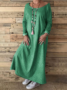 Casual Fashion Loose Maxi Dress