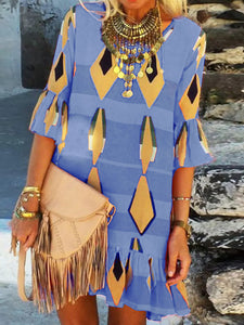 Bohemian Vintage Casual Loose Dress