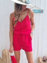 Load image into Gallery viewer, Fashionable Solid Color Leisure Harness Two-piece Set

