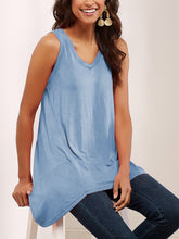 Load image into Gallery viewer, Simple Casual Loose V-Neck Vest Top
