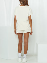 Load image into Gallery viewer, Casual Loose Short-Sleeved Shirt Shorts Suit

